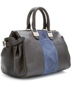 See By Chloé Leather and Suede Tote - Lyst