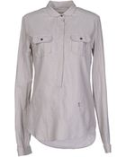 M. Grifoni Denim Shirt - Lyst
