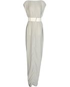 Rick Owens Long Dress - Lyst