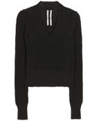 Rick Owens Wool Sweater - Lyst