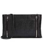 Vince Camuto Quilted Leather Convertible Clutch - Lyst