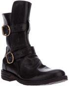 Fiorentini + Baker Buckled Biker Boot - Lyst