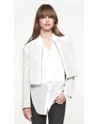 Helmut Lang Soft Leather Jacket - Lyst