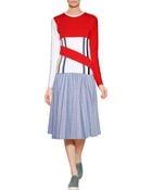 J.W. Anderson Wool Blend Striped Pullover - Lyst