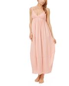Donna Karan New York V Neck Long Nightgown - Lyst