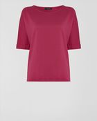 Jaeger Shoulder Insert Jersey Top - Lyst
