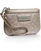 Calvin Klein Jordan Lena Wristlet - Lyst