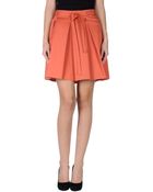 Patrizia Pepe Mini Skirt - Lyst