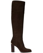 Michael Kors Regina Suede Over-The-Knee Boot - Lyst