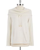 Jones New York Cowlneck Top - Lyst