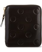 Comme Des Garçons Polkadot Embossed Pouch Black - Lyst