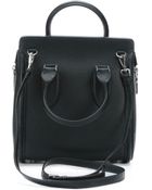 Alexander McQueen Evergreen Leather Small 'Heroine' Convertible Top Handle Bag - Lyst