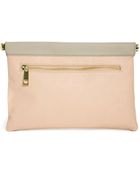 Asos Clutch Bag with Hinge Frame Front Zip - Lyst
