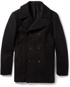 Margaret Howell Wool-Blend Peacoat - Lyst