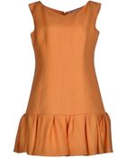 Dior Short Dress - Lyst