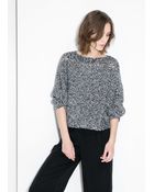 Mango Alpaca Wool-Blend Sweater - Lyst