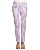 3.1 Phillip Lim Woodgrain Jacquard Straight-Leg Pants - Lyst