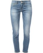 Dondup Cropped Jean - Lyst