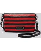 Marc By Marc Jacobs Crossbody - Too Hot To Handle Novelty Stripe Flap Percy - Lyst