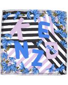 Kenzo Square Scarf - Lyst