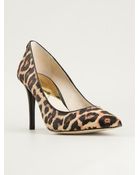 MICHAEL Michael Kors Animal Print Pumps - Lyst
