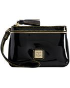 Dooney & Bourke Patent Medium Wristlet - Lyst