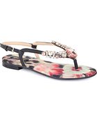 Nine West Zui3 Jewel-encrusted Sandals - Lyst