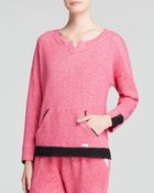 Kensie French Terry Pullover - Lyst