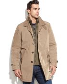 Tommy Hilfiger Puffer Bib Trench Coat - Lyst
