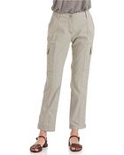 Eileen Fisher Cargo Ankle Trousers - Lyst
