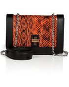 Vionnet Snakeskin Shoulder Bag - Lyst