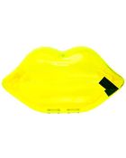 Lulu Guinness Transparent Neon Perspex Lips Clutch - Lyst