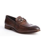Kenneth Cole Brown Leather Horsebit 'Heat-It-Up' Loafers - Lyst