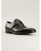 Moreschi Single Strap Monk Shoes - Lyst