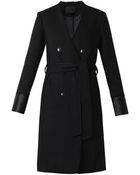 Alexander Wang Raw-Edge Tailored Coat - Lyst