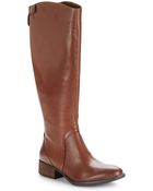 Donald J Pliner Peso Leather Tall Boots - Lyst