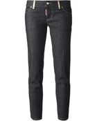DSquared² Cropped Jeans - Lyst