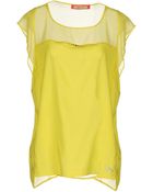 Angelo Marani Blouse - Lyst