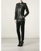 Barbara Bui Biker Coat - Lyst