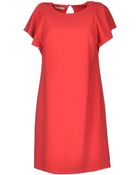 Stefanel Short Dress - Lyst