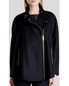 Ted Baker Cape - Prata Zip Front - Lyst