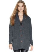 Polo Ralph Lauren Cashmere Shawl Collar Cardigan - Lyst