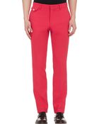Duckie Brown Neoprene Slim Trousers - Lyst
