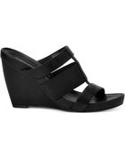 Calvin Klein Womens Dunley Wedge Sandals - Lyst