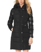 Michael Kors Faux Fur-Trimmed Down-Filled Jacket - Lyst