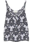 A.L.C. Lana Printed Silk Tank - Lyst