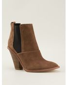 Vanessa Bruno Athé Heeled Ankle Boots - Lyst