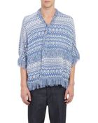 Loewe Poncho Cardigan - Lyst