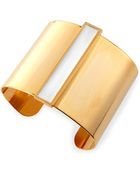 Tuleste Enamel Channel Cuff Bracelet - Lyst