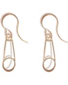 Melissa Joy Manning Two Circle Zipper Earring - Lyst
